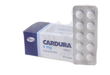 CARDURA 4 MG 90 TABLET